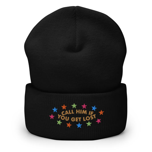 If You Get Lost Cuffed Beanie